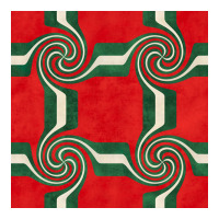 retro christmas seamless pattern | Teevron
