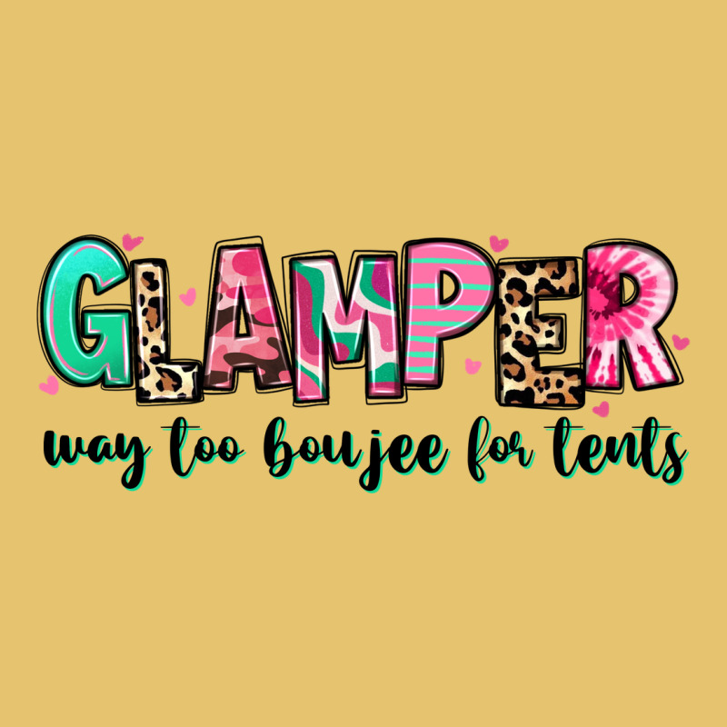 Glamper Way Too Boujee For Tents Premium Sweatshirt by RanaPortraitStore | Teevron
