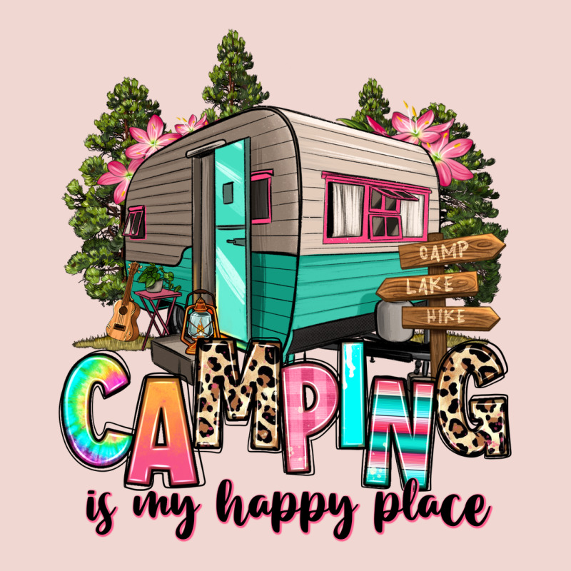 Camping Is My Happy Place Premium Sweatshirt by RanaPortraitStore | Teevron