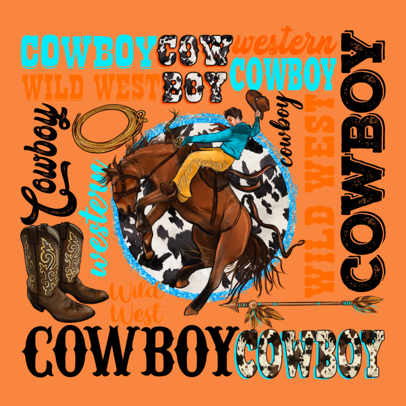 Western Cowboy Wild West Premium Sweatshirt by texasbilliewilder | Teevron