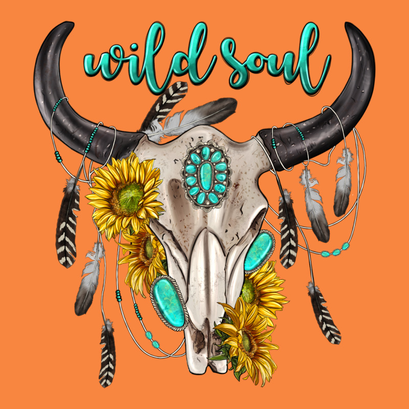 Wild Soul Boho Bull Skull Premium Sweatshirt by texasbilliewilder | Teevron