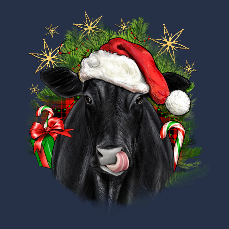 Christmas Black Angus Premium Hoodie by JahusDesignShop | Teevron