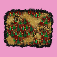 Christmas Trees And Leopard Background Urban Hoodie | Teevron