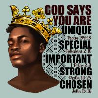 Afro Man God Says You Are Premium Sweatshirt | Teevron