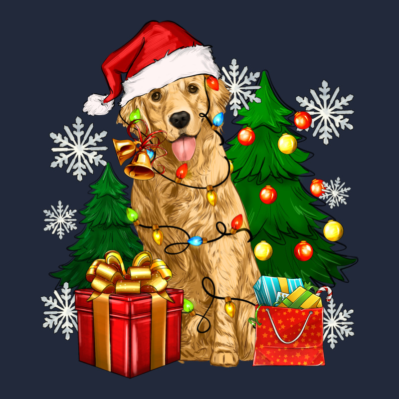 Christmas Golden Dog Premium Sweatshirt by Zillion Design Studio | Teevron