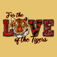 For The Love Of The Tigers Red Premium Sweatshirt | Teevron