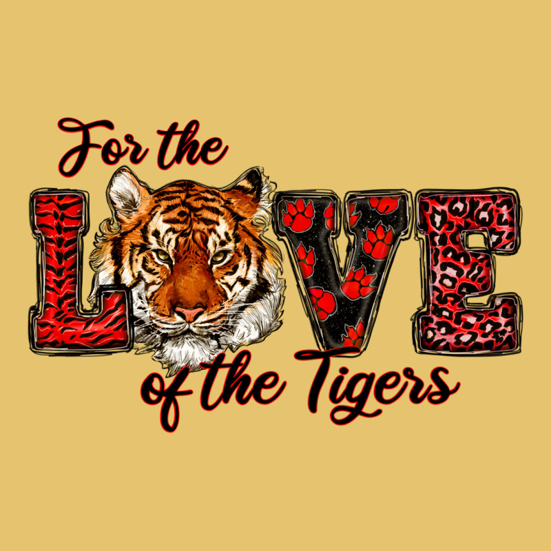 For The Love Of The Tigers Red Premium Sweatshirt by RanaPortraitStore | Teevron