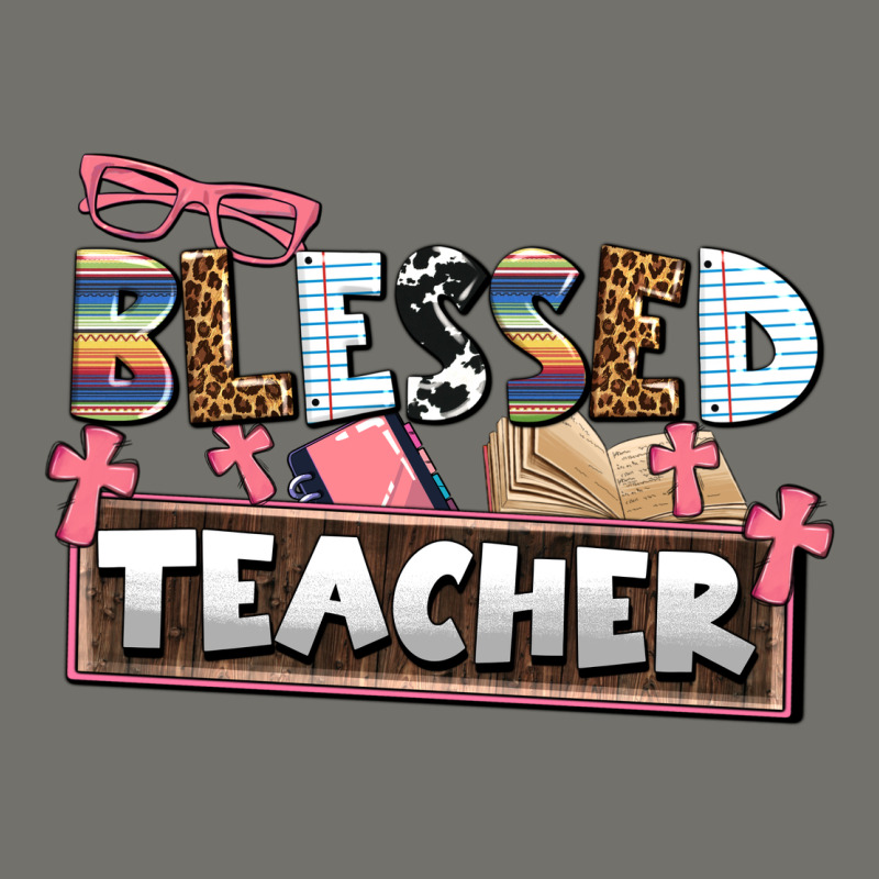 Blessed Teacher Premium Hoodie by AdoDesignShop | Teevron