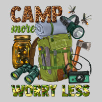 Camp More Worry Less Premium Sweatshirt | Teevron