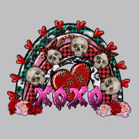 Skull Xoxo Rainbow Valentine's Day Classic Tee | Teevron