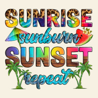 Sunrise Sunburn Sunset Repeat Vintage Tee | Teevron