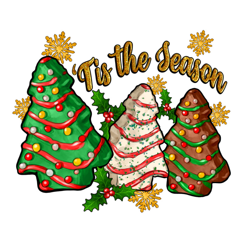 'tis The Season Christmas Cake Premium Sweatshirt by Zillion Design Studio | Teevron