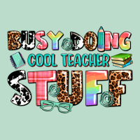 Busy Doing Cool Teacher Stuff Premium Hoodie | Teevron
