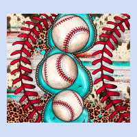 Baseball Leopard Cowhide Turquoise Urban Hoodie | Teevron