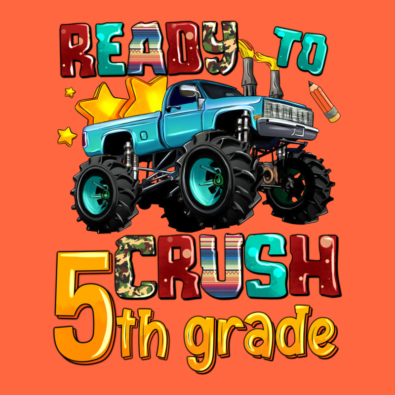 Ready To School Crush 5th Grade Premium Hoodie by AdoDesignShop | Teevron