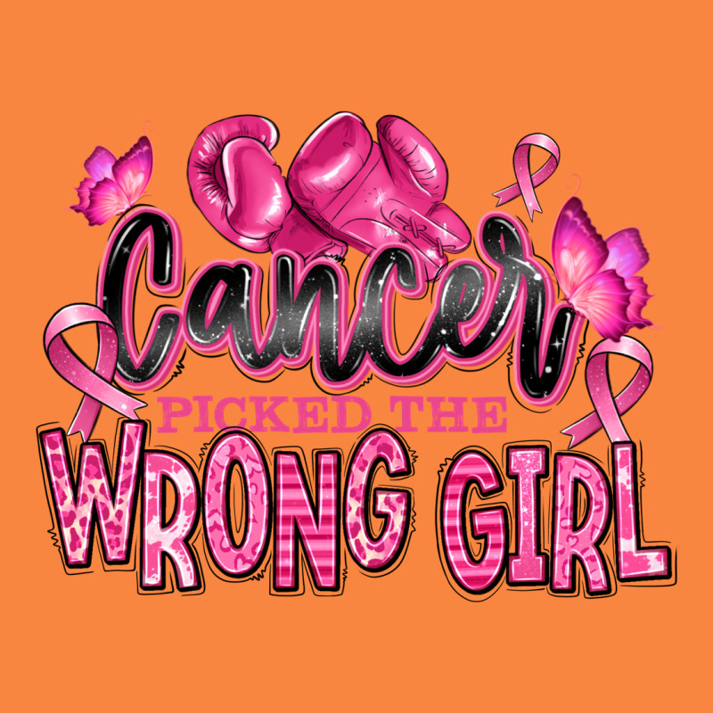 Cancer Picked The Wrong Girl Premium Sweatshirt by RanaPortraitStore | Teevron