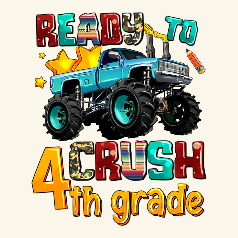 Ready To School Crush 4th Grade Premium Hoodie by AdoDesignShop | Teevron