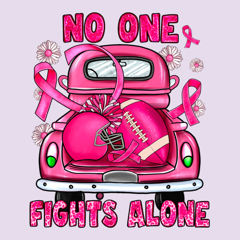 Breast Cancer No One Fights Alone Truck Football Premium Hoodie by JahusDesignShop | Teevron