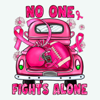 Breast Cancer No One Fights Alone Truck Football Premium Hoodie | Teevron