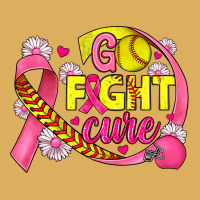 Breast Cancer Go Fight Cure Softball Premium Hoodie | Teevron
