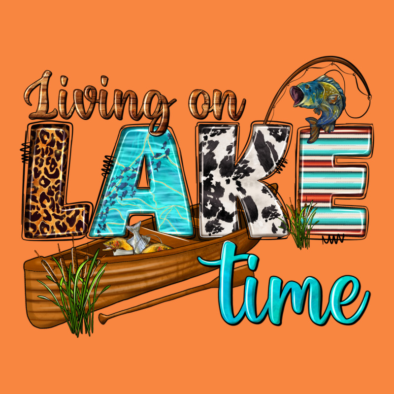 Living On Lake Time Premium Sweatshirt by texasbilliewilder | Teevron
