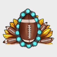 Football Gemstone Sunflower Urban Hoodie | Teevron