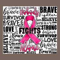 Breast Cancer Nobody Fights Alone Premium Hoodie | Teevron