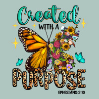 Created With A Purpose Ephesians 2 10 Premium Sweatshirt | Teevron