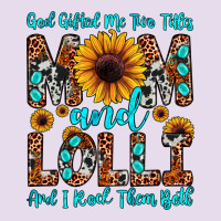 God Gifted Me Two Titles Mom And Lolli  And I Rock Premium Hoodie | Teevron