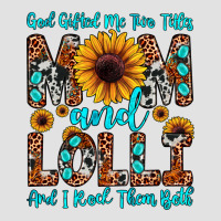 God Gifted Me Two Titles Mom And Lolli  And I Rock Premium Hoodie | Teevron