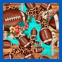 Football Leopard Cowhide Seamless Pattern Urban Hoodie | Teevron