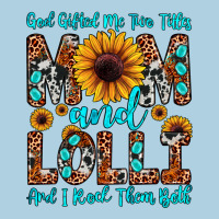 God Gifted Me Two Titles Mom And Lolli  And I Rock Premium Hoodie | Teevron
