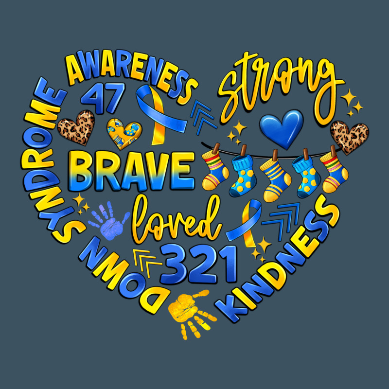 Down Syndrome Awareness Heart Urban Hoodie by Artiststas | Teevron