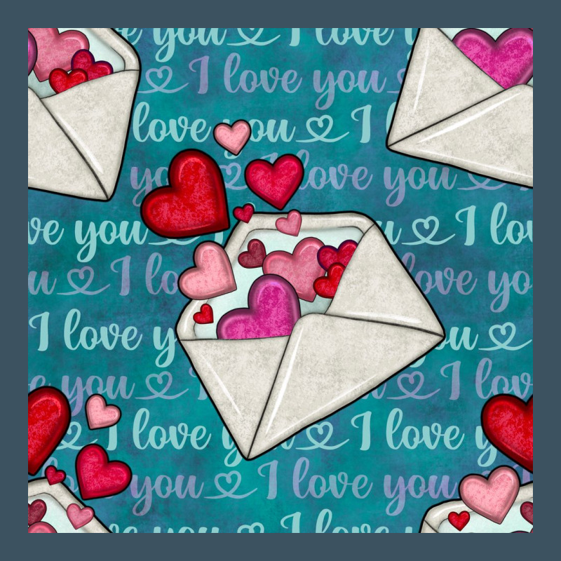 Valentines Day Envelope With Hearts Urban Hoodie by BundleAndBundleShop | Teevron