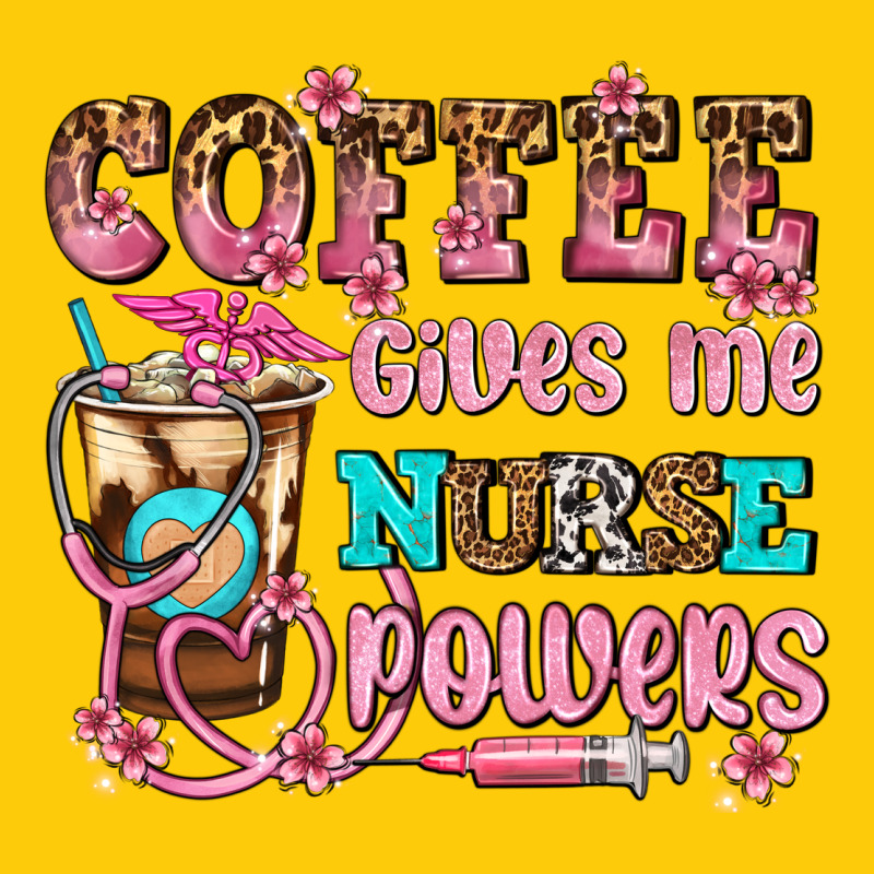 Coffee Gives Me Nurse Power Premium Hoodie by AdoDesignShop | Teevron