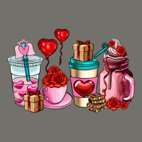 Valentines Day Roses Coffee Cups Premium Hoodie | Teevron