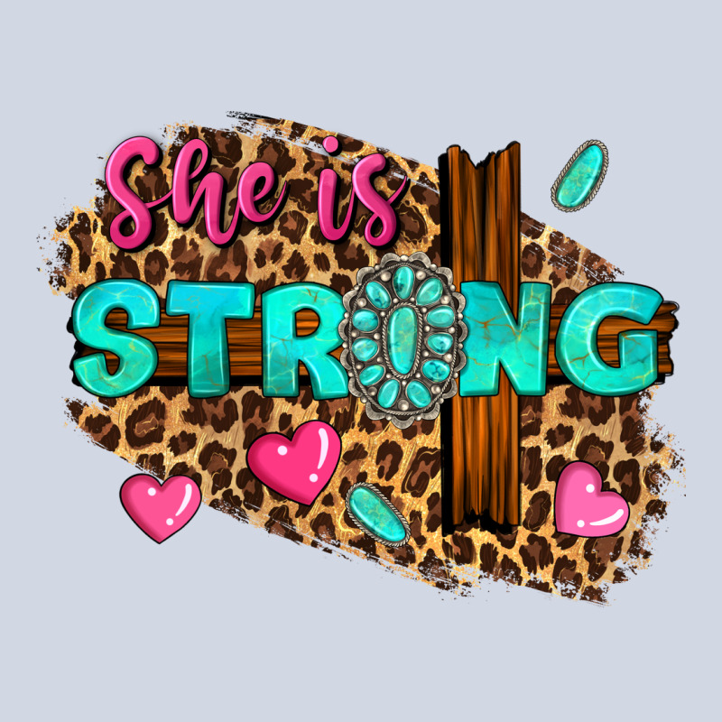 She Is Strong Premium Sweatshirt by texasbilliewilder | Teevron