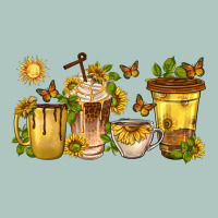 Sunflower Coffee Cups Premium Sweatshirt | Teevron