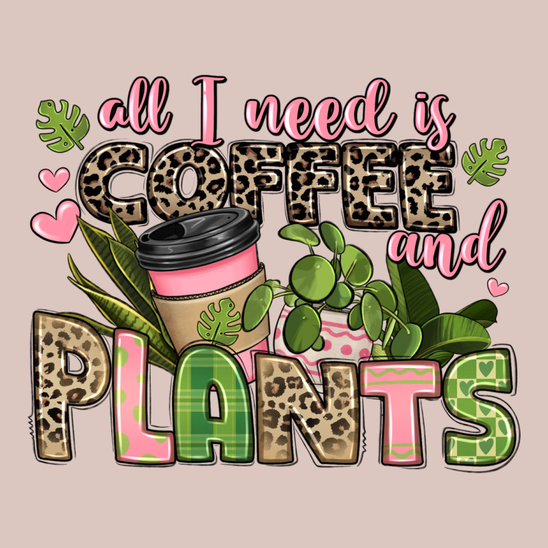 All I Need Is Coffee And Plants Premium Hoodie by JahusDesignShop | Teevron