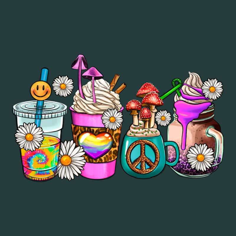 Hippie Coffee Cups Premium Hoodie by AdoDesignShop | Teevron