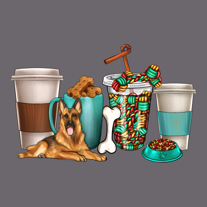 German Shepherd Dog Coffee Cups Premium Sweatshirt by texasbilliewilder | Teevron