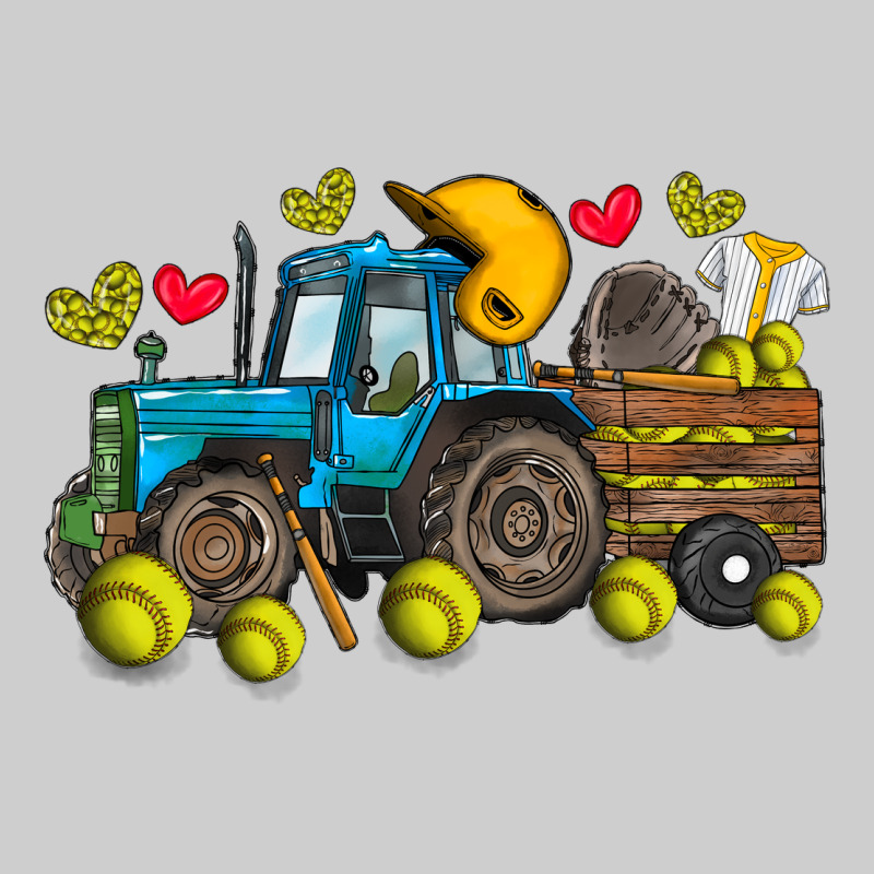 Softball Tractor Premium Tee by SublimationCraftShop | Teevron