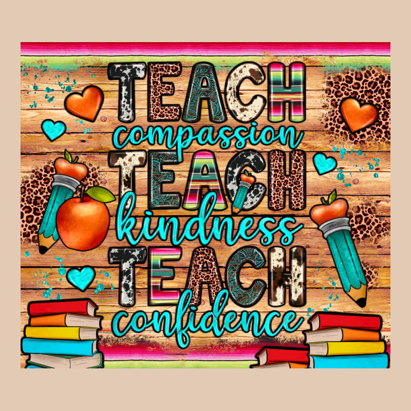 Teach Compassion Kindness Confidence Urban Hoodie by JahusDesignShop | Teevron