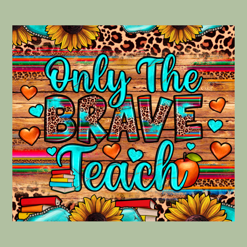 Only The Brave Teach Urban Hoodie by JahusDesignShop | Teevron