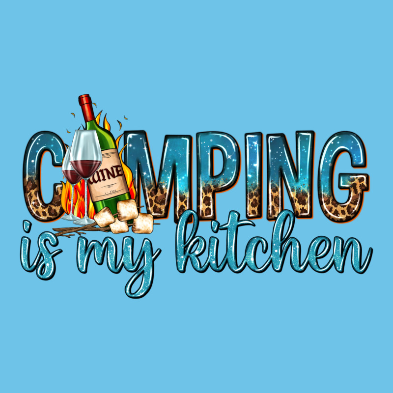 Camping Is My Kitchen With Wine Premium Sweatshirt by texasbilliewilder | Teevron