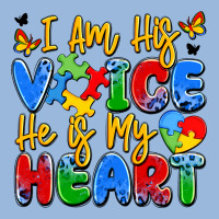 I Am His Voice He Is My Heart Premium Hoodie | Teevron
