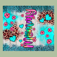 Mommy Leopard Turquoise Urban Hoodie | Teevron
