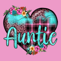 Auntie Leopard Turquoise Heart Urban Hoodie | Teevron