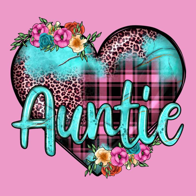 Auntie Leopard Turquoise Heart Urban Hoodie by JahusDesignShop | Teevron