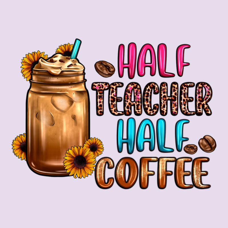 Half Teacher Half Coffee Premium Hoodie by JahusDesignShop | Teevron